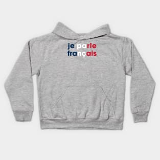 je parle francais Kids Hoodie